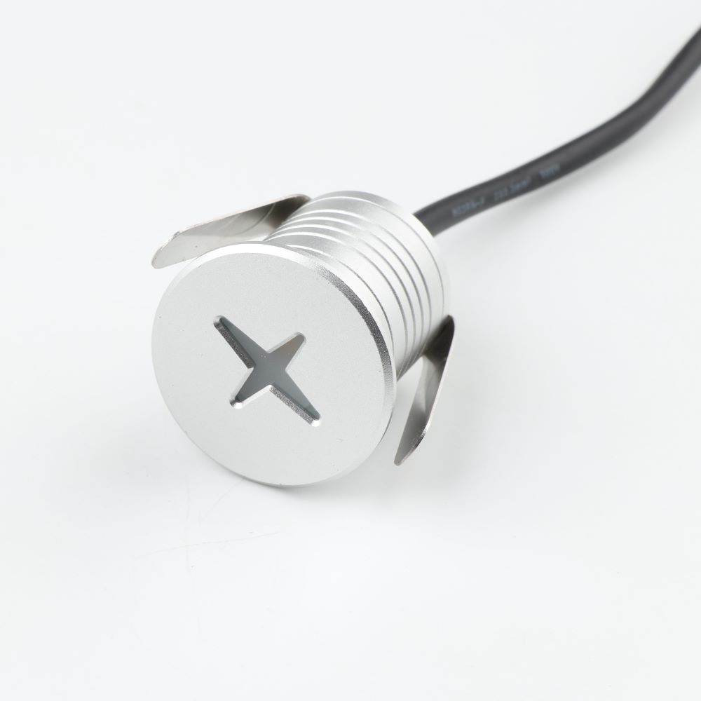 1W crossing star step light