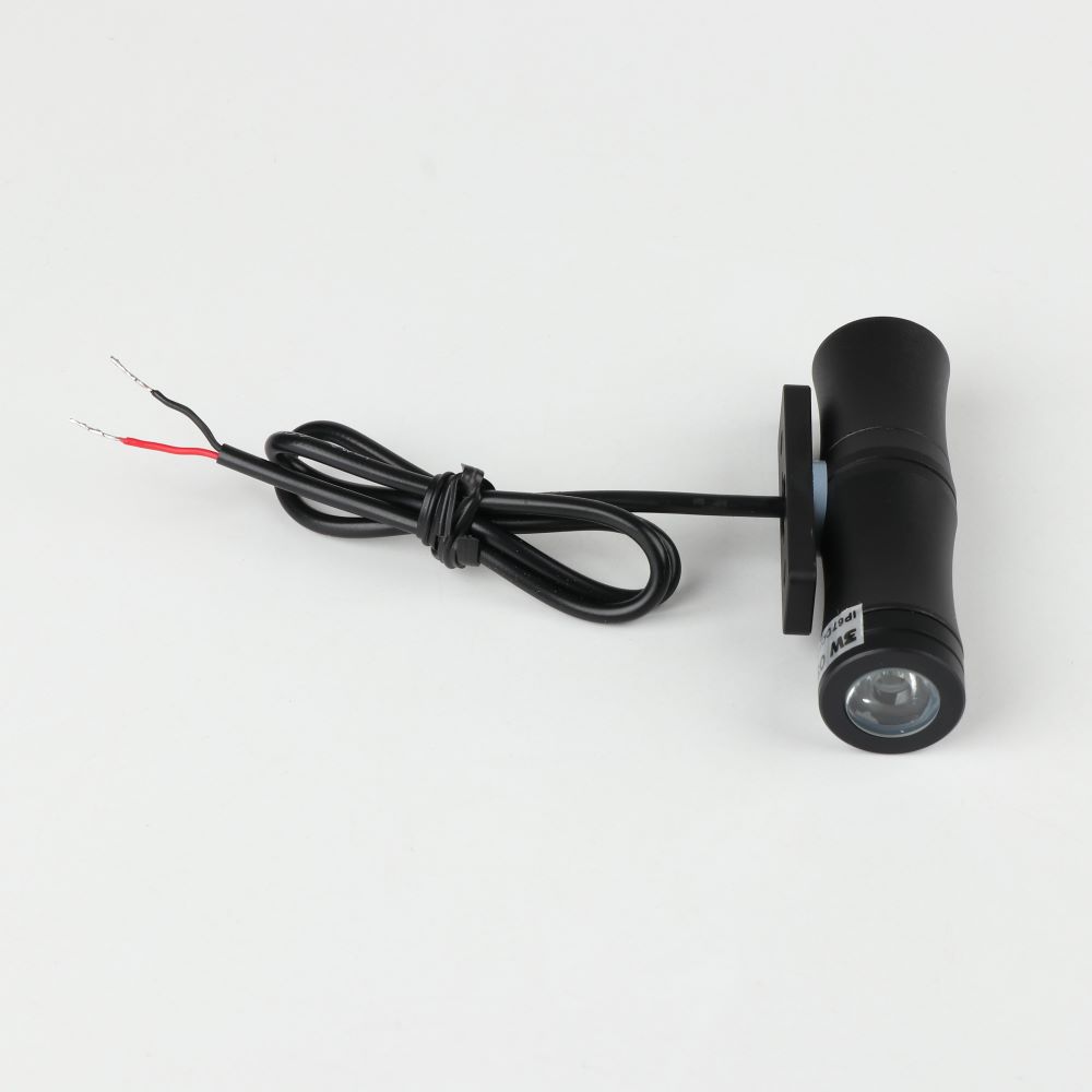 3w 1 way mounted wall light